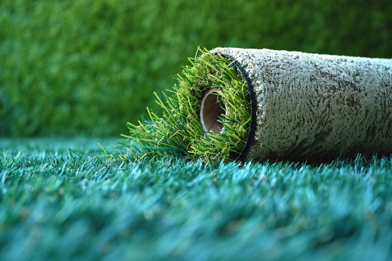 Synthetic lawn turf in West Melbourne, FL